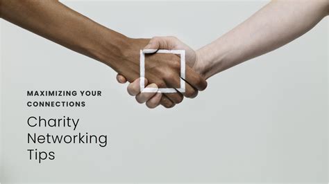 How to Network Effectively in the Charity Sector.